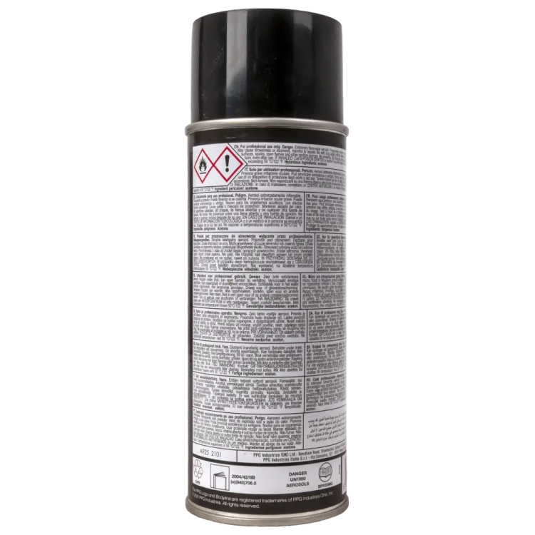Bodyline Spray do zderzaków i wyposażenia MidGrey 400ml  BPRS5MG struktura
