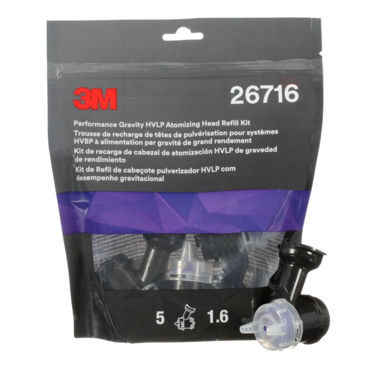 3M 26716 Głowica grawitacyjna 1,6 do pistoletu 3M™ Performance (5szt)