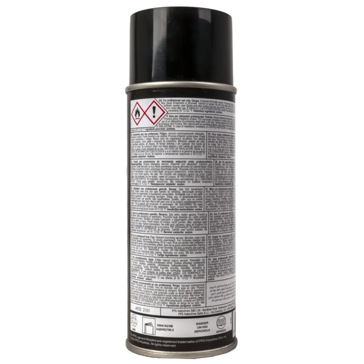 Bodyline Spray do zderzaków i wyposażenia DarkGrey 400ml  BPRS5DG struktura