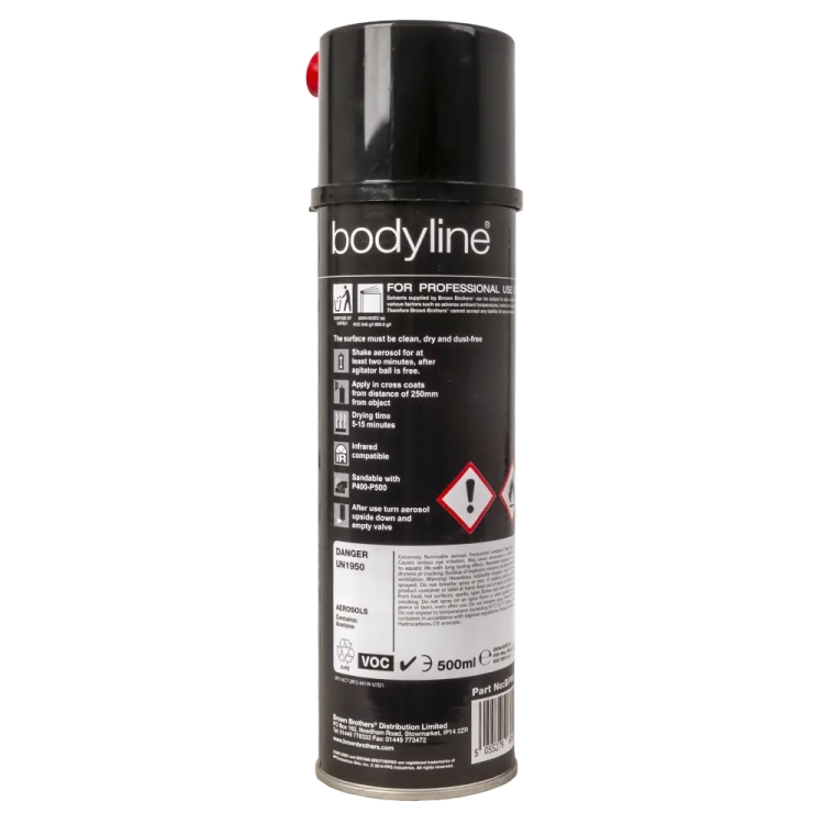 Bodyline Podkład na plastik spray 500ml BPRS3