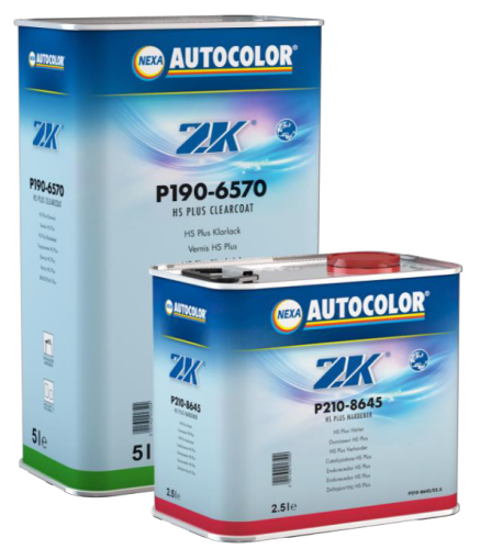 Lakier bezbarwny NEXA 6570 + utwardzacz 8645