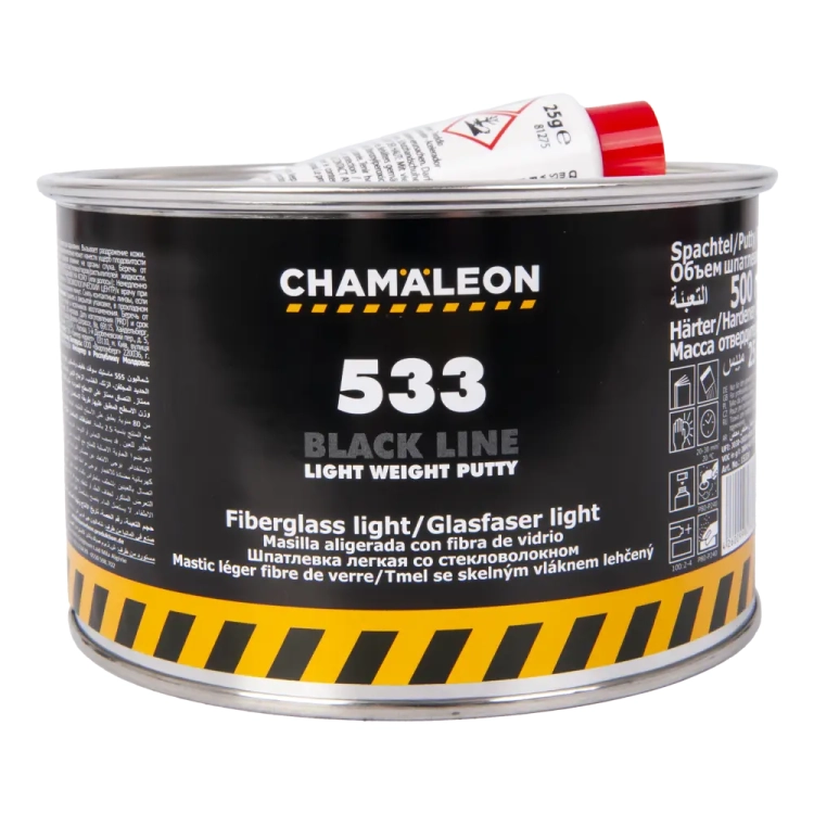 Lekka szpachla z włóknem szklanym 500ml CHAMALEON