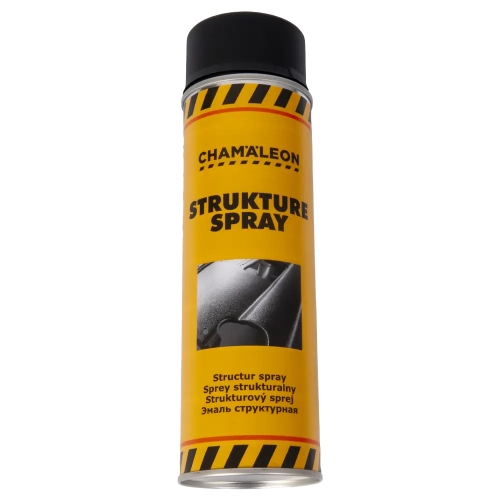 Lakier strukturalny do plastiku czarny 500 ml spray Chamaleon 634 26340