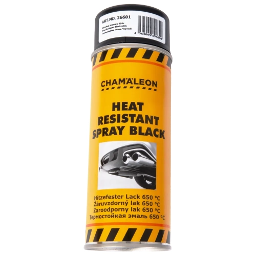 Żaroodporny czarny spray 400ml Chamaleon 660