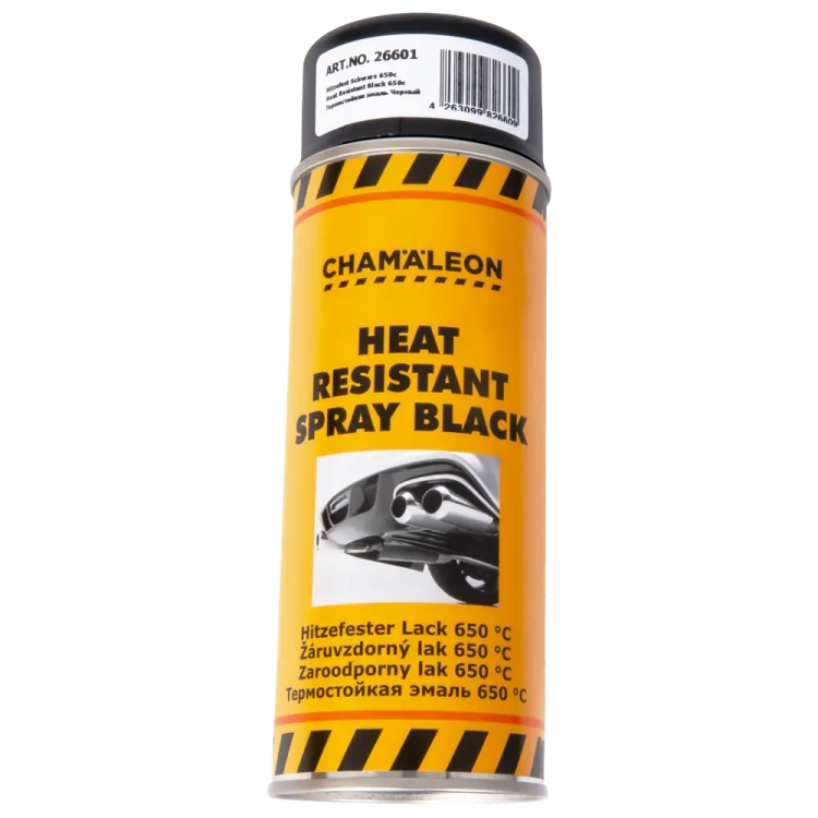 Żaroodporny czarny spray 400ml Chamaleon 660