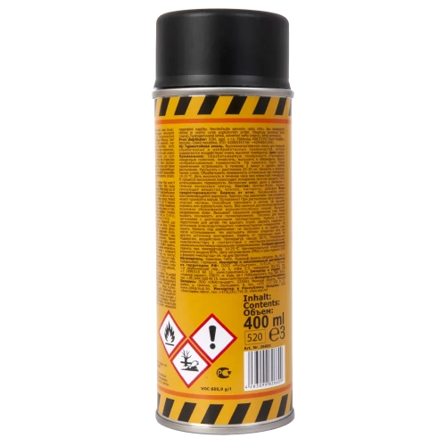 Żaroodporny czarny spray 400ml Chamaleon 660