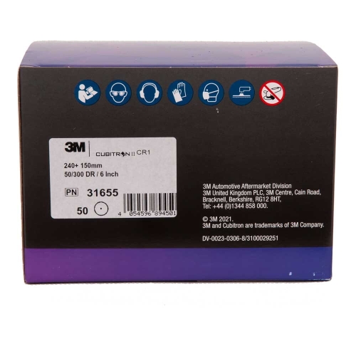 3M 31655 Dyski ścierne na siatce Cubitron II 150mm 240+