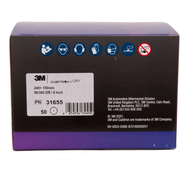 3M 31655 Dyski ścierne na siatce Cubitron II 150mm 240+