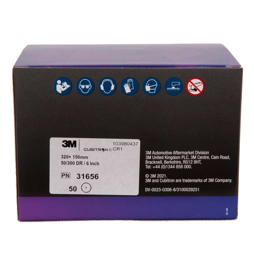 3M 31656 Dyski ścierne na siatce Cubitron II 150mm 320+