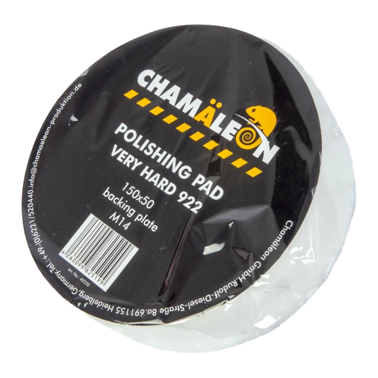 Gąbka polerska VERY HARD na gwint biała Chamaleon 922 CH 49220