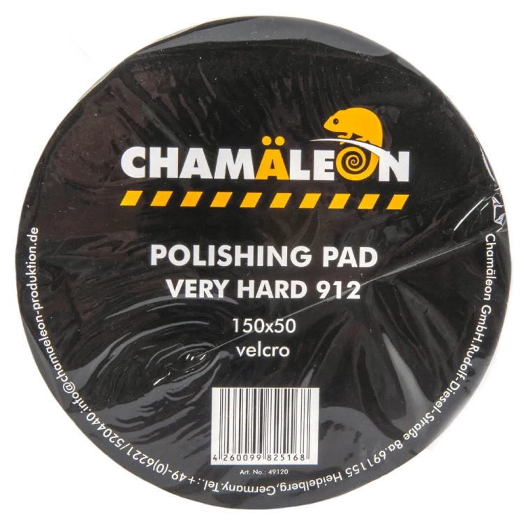 Gąbka polerska VERY HARD na rzep biała Chamaleon 912 CH 49120