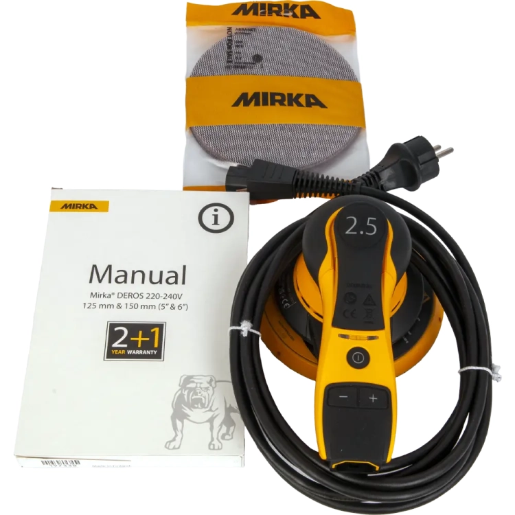Szlifierka rotacyjna 625CV 150mm 2,5mm MIRKA DEROS MID6252022