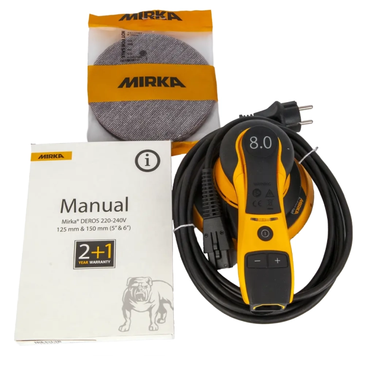 Szlifierka rotacyjna 680CV 150mm 8mm MIRKA DEROS