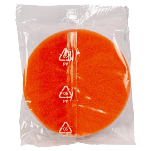 Gąbka polerska Premium twarda pomarańczowa 150 mm Laser Chamaleon 49971