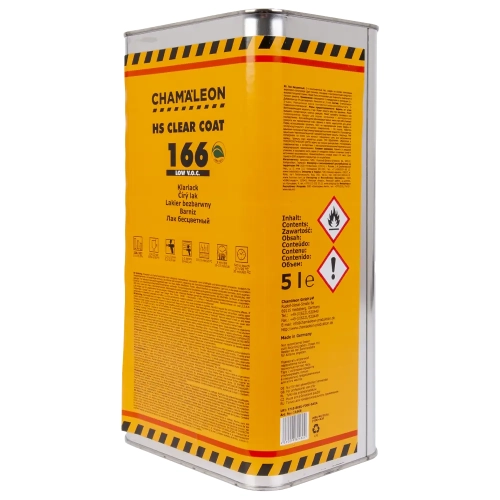 Lakier bezbarwny 5L HS LOW VOC Chamaleon 166