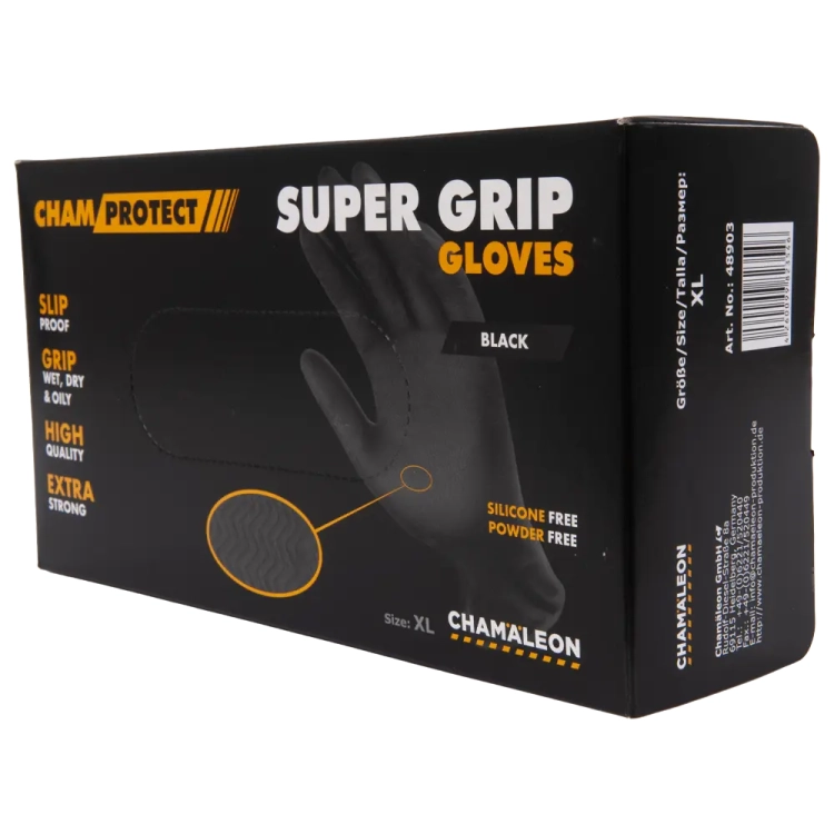 Rękawice nitrylowe Super Grip XL 80szt