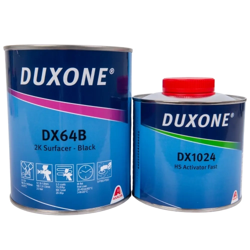 Duxone podkład 4:1 czarny 2 x 1L + utw.DX1024 0,5L