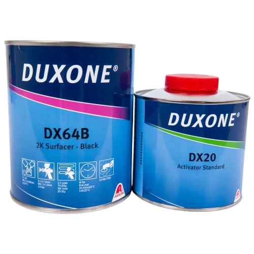 Duxone podkład 4:1 czarny 2K x 1L + utw. DX 20 0,5L