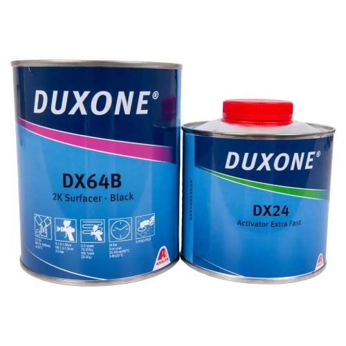 Duxone podkład 4:1 czarny 2 x 1L + utw. DX 24 0,5L