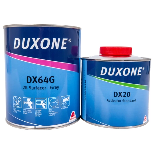 Duxone podkład 4:1 szary 2 x 1L + utw. DX 20 0,5L
