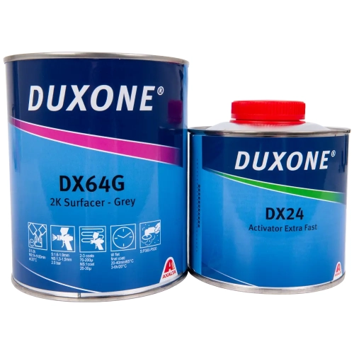 Duxone podkład 4:1 szary 2K x 1L + utw. DX 24 0,5L