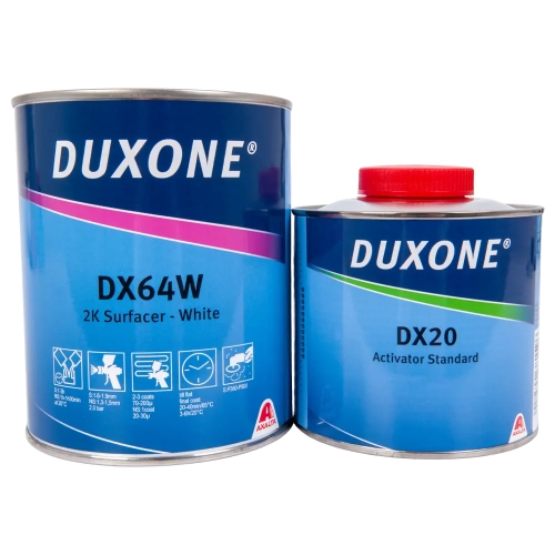 Duxone podkład 4:1 biały 2K x 1L + utw. DX 20 0,5L