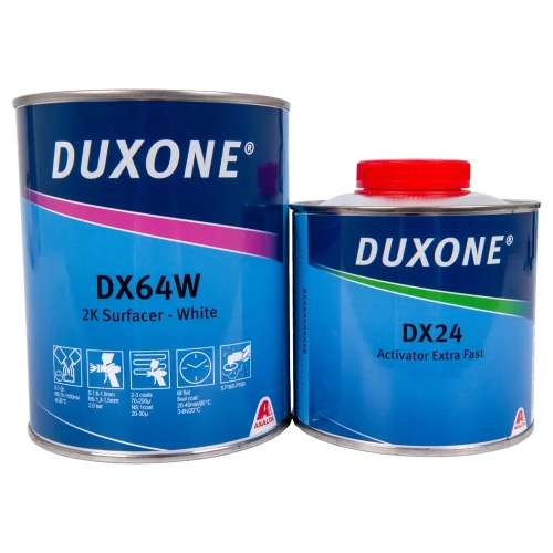 Duxone podkład 4:1 biały 2K x 1L + utw. DX 24 0,5L