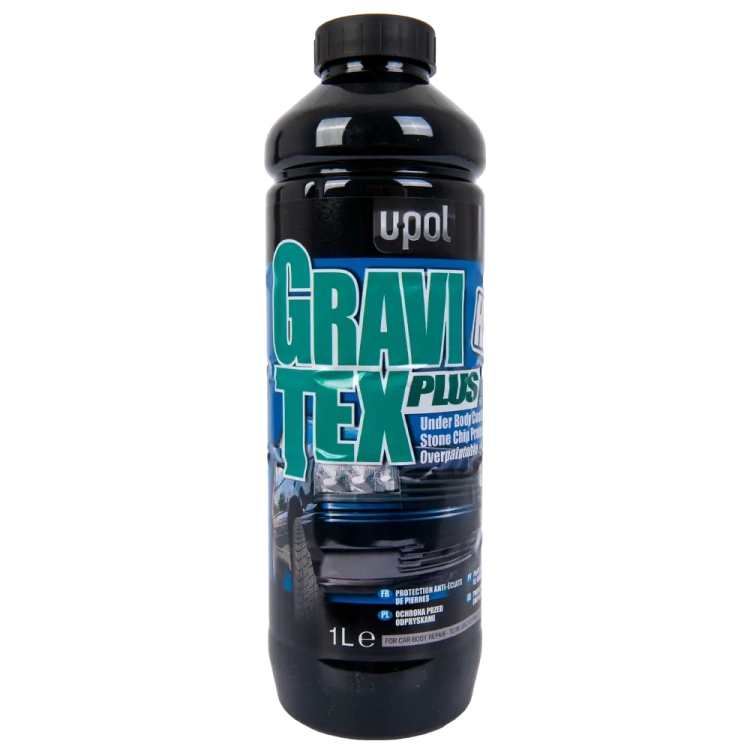 U-POL GRAVITEX PLUS ® Środek ochrony karoseii 1L kolor czarny U GRA/NB1