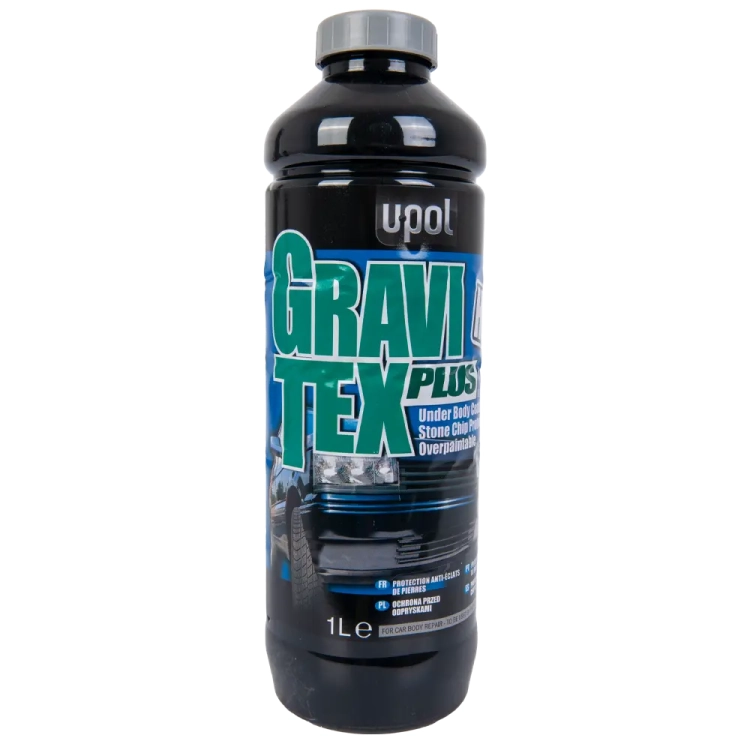 U-POL GRAVITEX PLUS ® Środek ochrony karoseii 1L kolor szary U GRA/GG1
