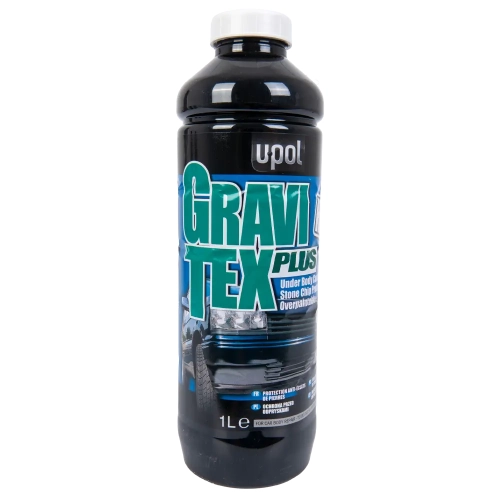U-POL GRAVITEX PLUS ® Środek ochrony karoseii 1L kolor biały U GRA/BW1