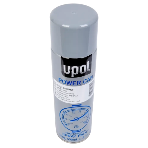 Podkład wypełniający szary spray 500 ml U-POL Power Can PCPG/AL