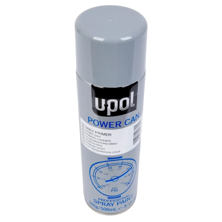 U-POL Podkład wypełniający szary spray 500ml. U PCPG/AL