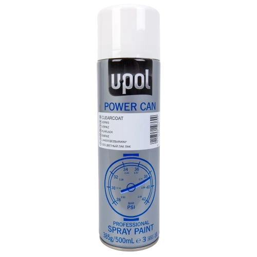 U-POL Lakier bezbarwny 1K SPRAY 500 ml U PCLC/AL