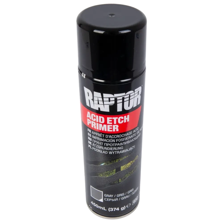 RAPTOR podkład wytrawiający Acid Etch Primer 450 ml U-POL RPTEP/AL