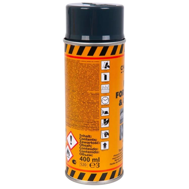 Farba do tkanin i dywaników Antracyt 400ml CH 26812