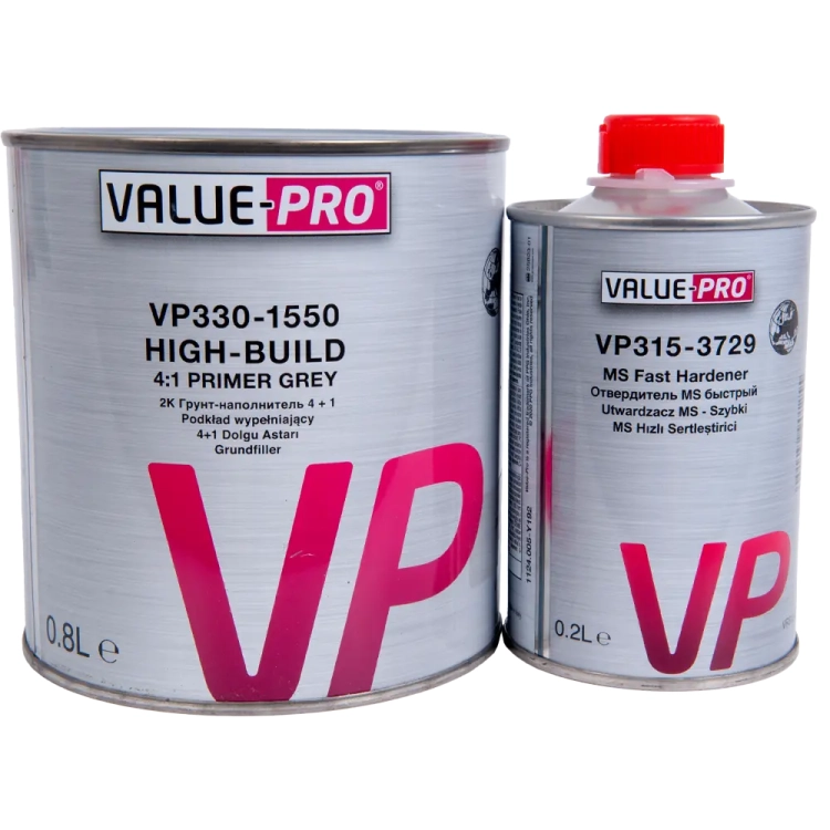 Podkład jasno szary 0,8L + utw. szybki 0,2L (4:1)