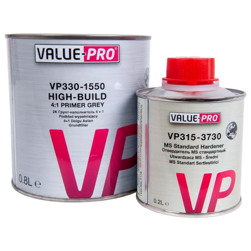 Podkład jasno szary 0,8L + utw. stand. 0,2L (4:1)