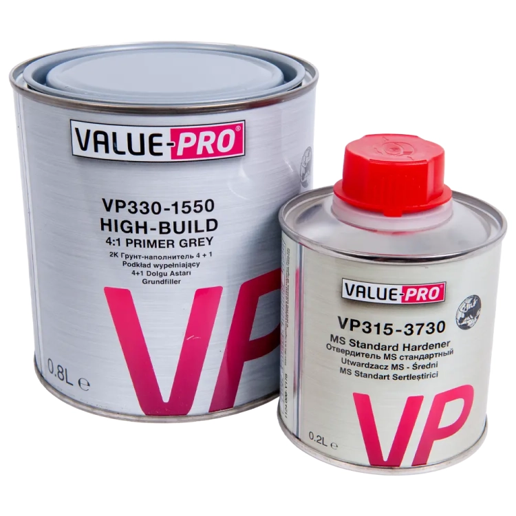 Podkład jasno szary 0,8L + utw. stand. 0,2L (4:1)