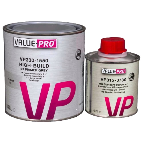 Podkład jasno szary 0,8L + utw. stand. 0,2L (4:1)