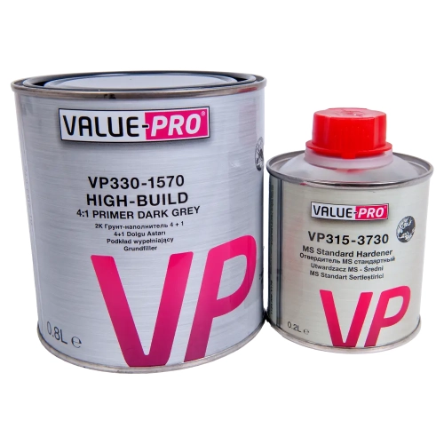 Podkład ciemno szary 0,8L + utw. stand. 0,2L (4:1)