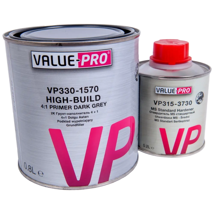 Podkład ciemno szary 0,8L + utw. stand. 0,2L (4:1)