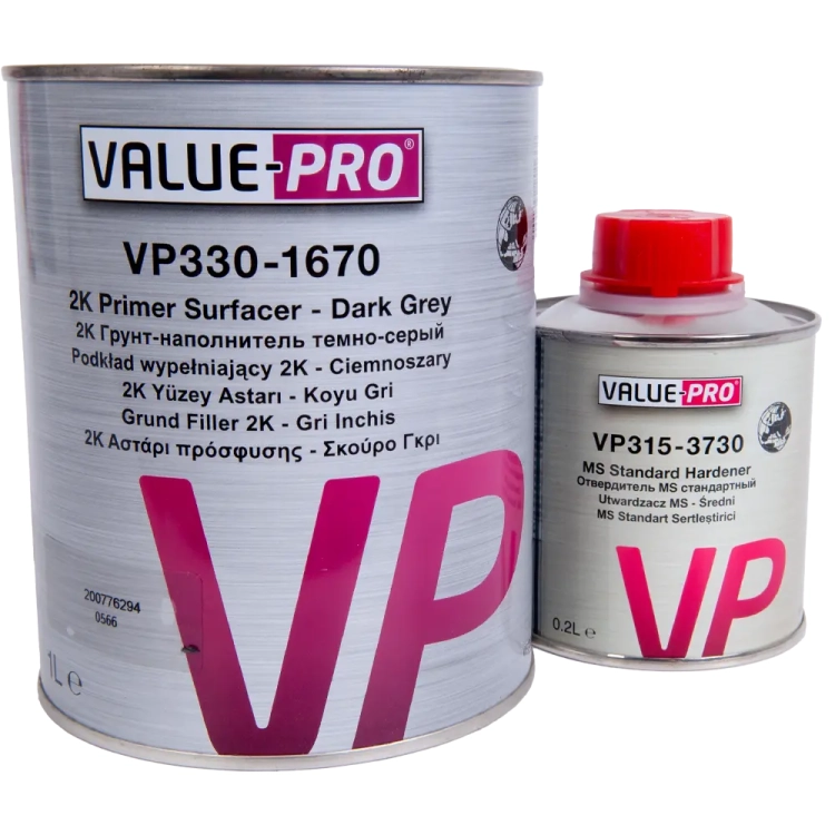 Podkład ciemno szary 1L + utw. stand. 0,2L (5:1)