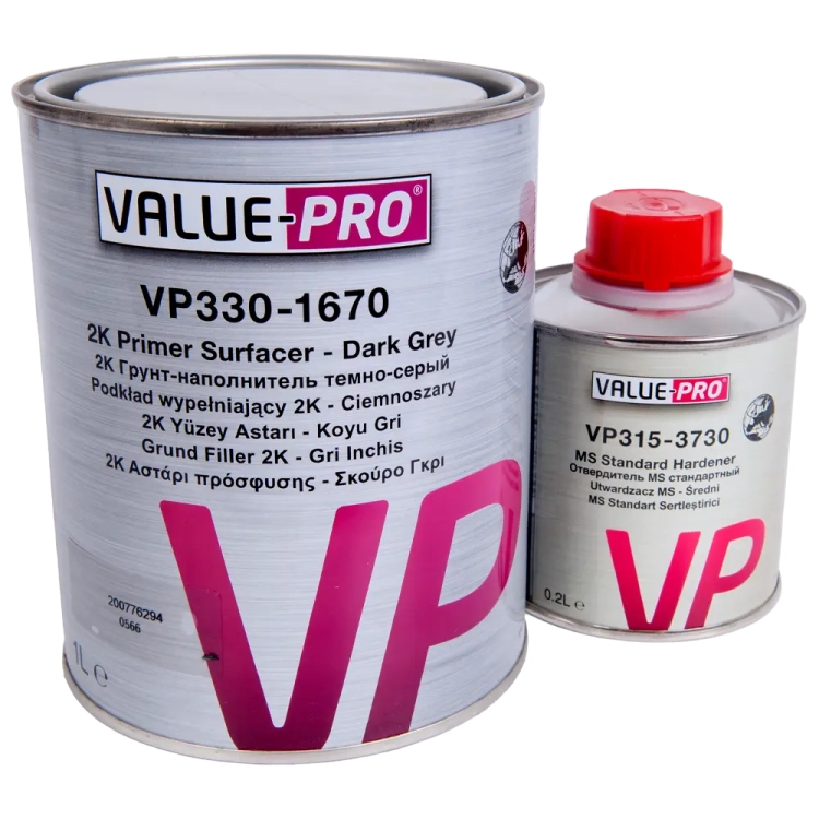 Podkład ciemno szary 1L + utw. stand. 0,2L (5:1)