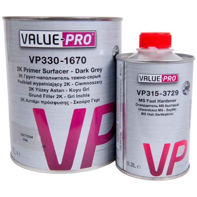 Podkład ciemno szary 1L + utw. szybki. 0,2L (5:1)