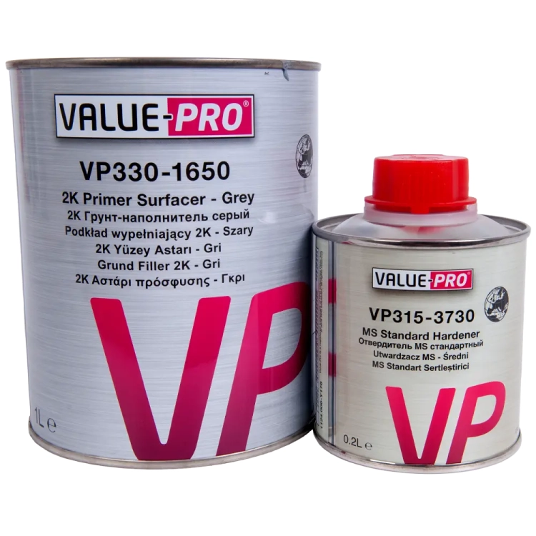 Podkład jasno szary 1L + utw. stand. 0,2L (5:1)