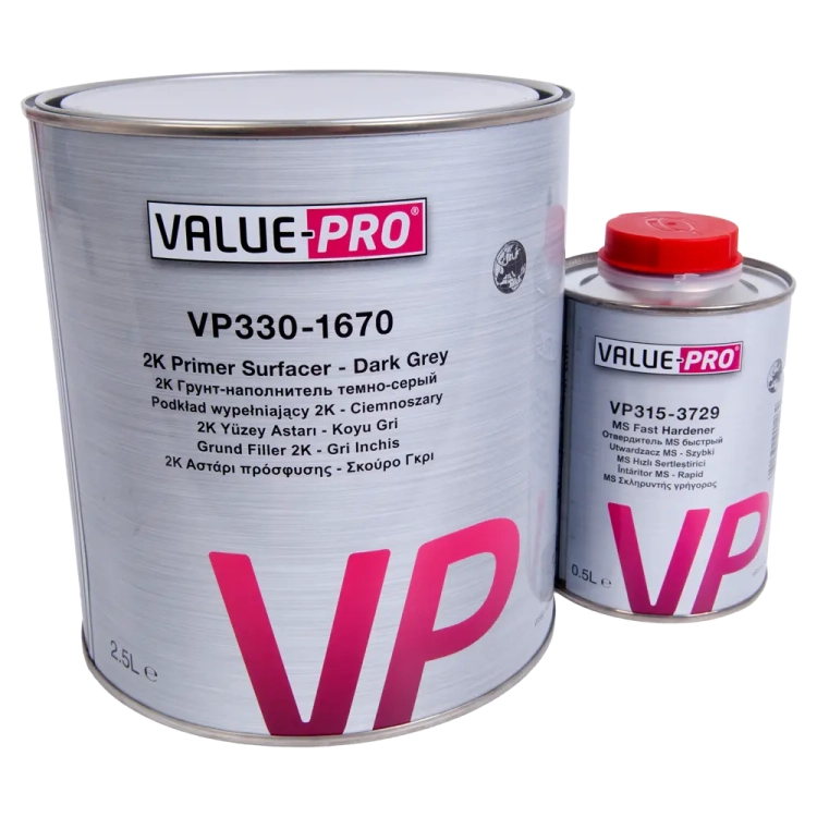 Podkład ciemno  szary 2,5L +utw. szybki 0,5L (5:1)