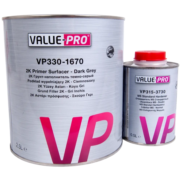 Podkład ciemno  szary 2,5L +utw. stand. 0,5L (5:1)