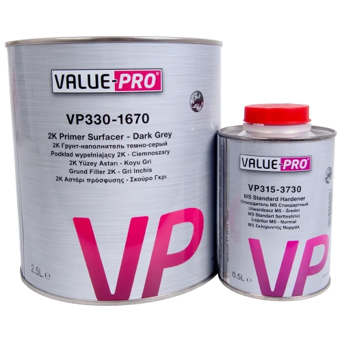 Podkład ciemno  szary 2,5L +utw. stand. 0,5L (5:1)