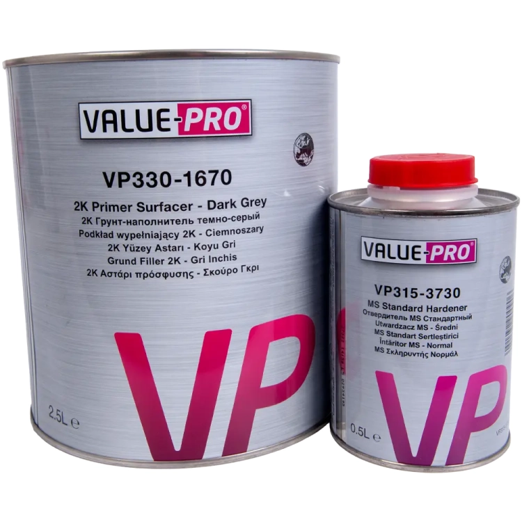 Podkład ciemno  szary 2,5L +utw. stand. 0,5L (5:1)