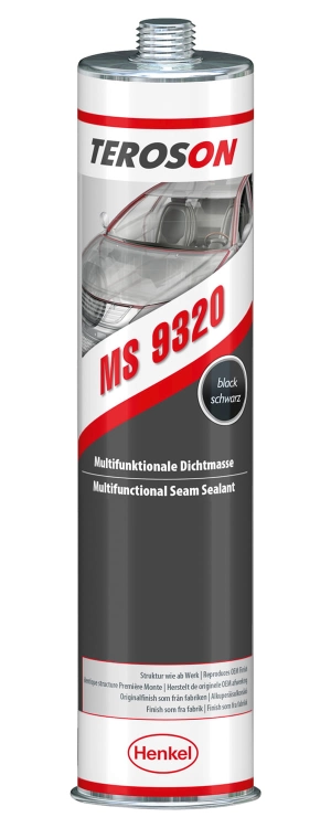 Masa natryskowa 9320 czarna 300ml